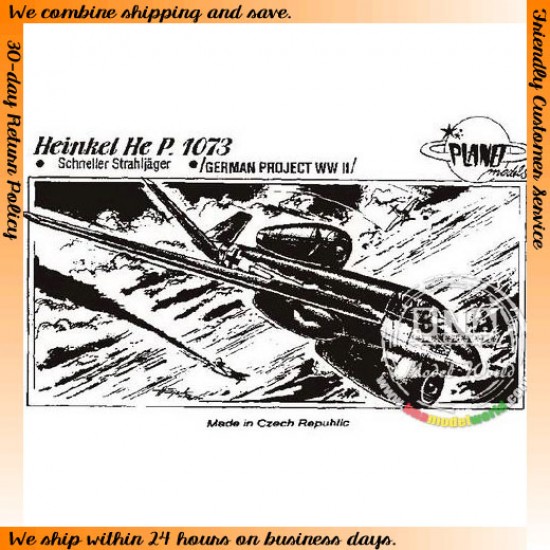 1/72 WWII German Heinkel P.1073 