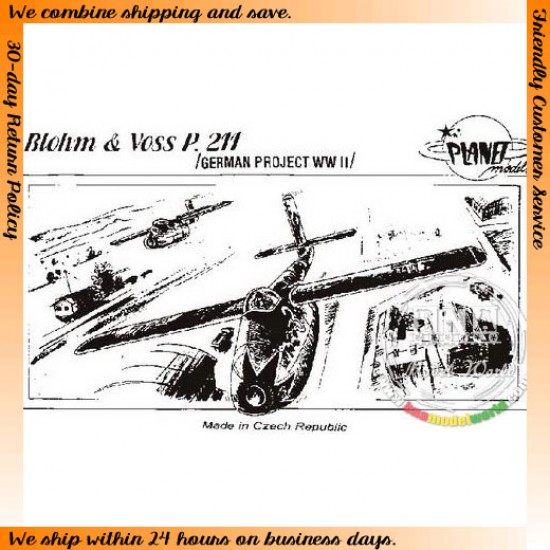 1/48 WWII German Blohm & Voss P.211