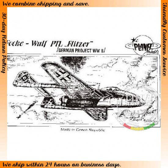 1/48 WWII German Focke-Wulf PLT "Flitzer"