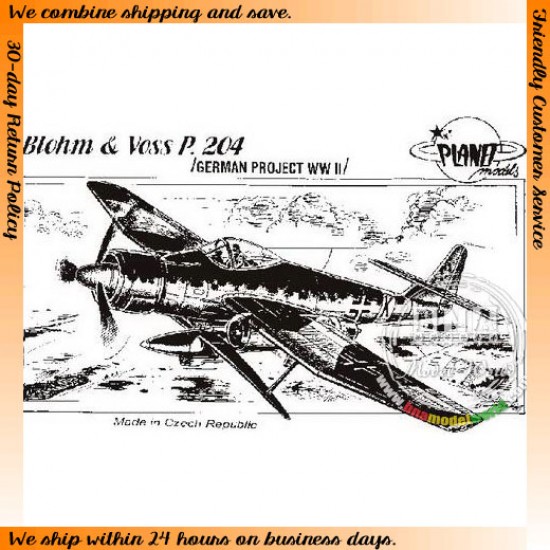 1/72 WWII German Blohm & Voss P.204