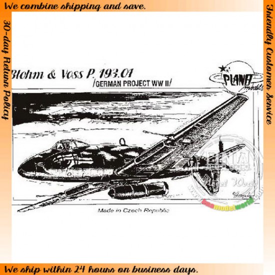 1/72 WWII German Blohm & Voss BV P.193.01