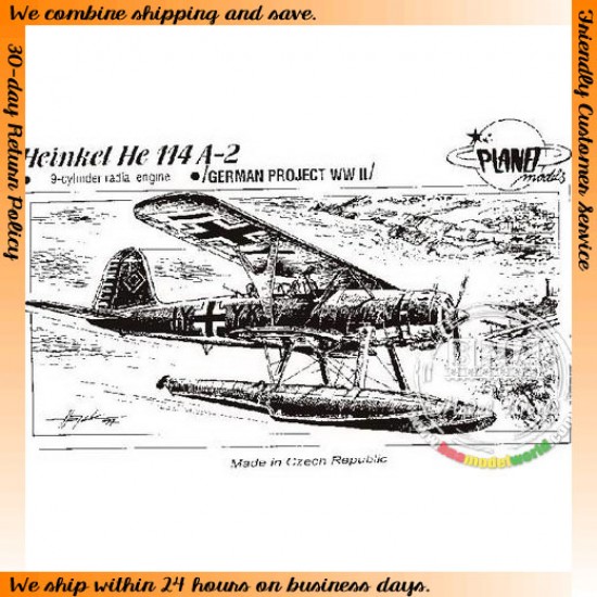 1/72 WWII German Heinkel He114 A2 