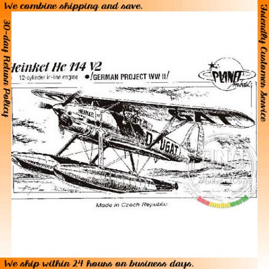 1/72 WWII German Heinkel He114 V2 