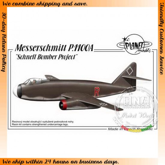 1/72 German Messerschmitt Me P. 1100A "Schnell Bomber Project"