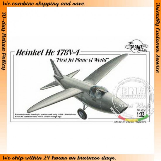 1/32 German Heinkel He 178 "First Jet Plane of World"