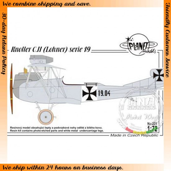 1/72 Austro-Hungarian Knoller C.II (Lohner) Serie 19