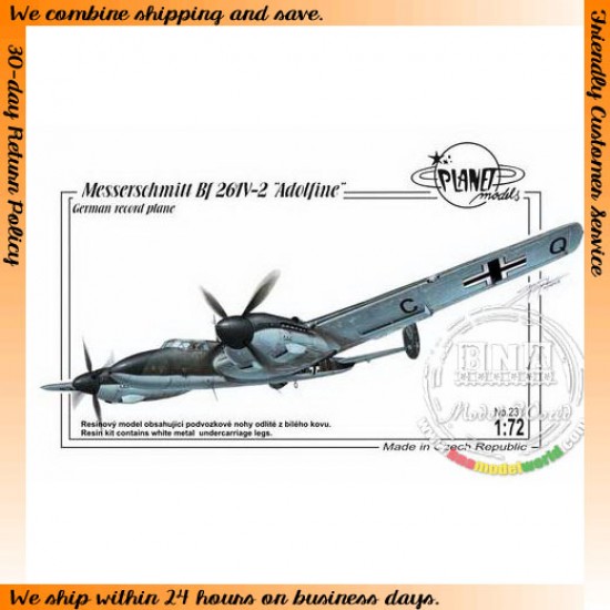 1/72 German Messerschmitt Bf 261V-2 "Adolfine"
