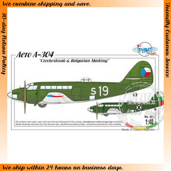 1/48 Aero A-304 "Czechoslovak & Bulgarian Service"
