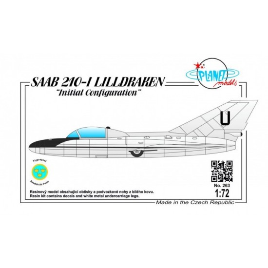 1/72 Saab 210-I Lilldraken "Initial Configuration"