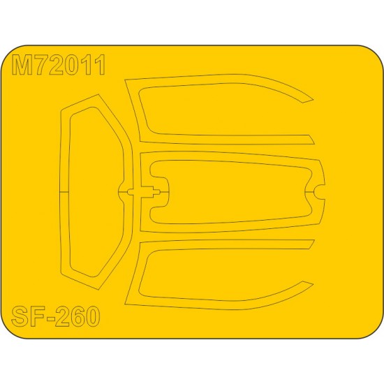 1/72 Modern Italian/Belgian Irish SIAI-Marchetti SF-206M/AM/W Masking Sheets