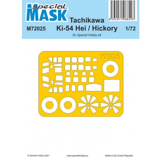 1/72 WWII Tachikawa Ki-54 Hei / Hickory Masking