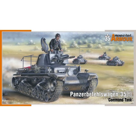 1/35 WWII Panzerbefehlswagen 35(t) in service of Germany, Czechoslovakia