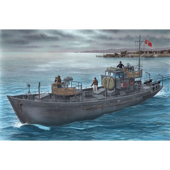 1/72 Kriegsfischkutter - WWII German Patrol and Minesweeper Ship