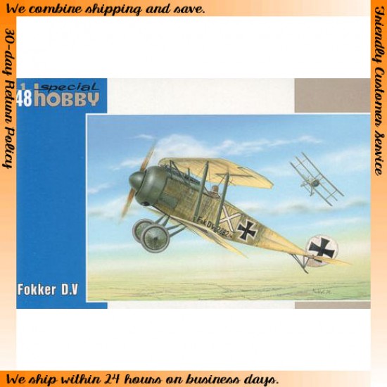 1/48 German Biplane Fokker D.V