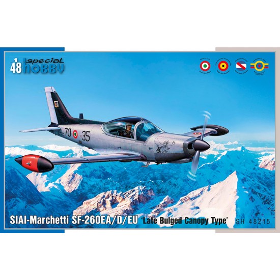1/48 Modern SIAI-Marchetti SF-260EA/D/EU 'Late Bulged Canopy Type'