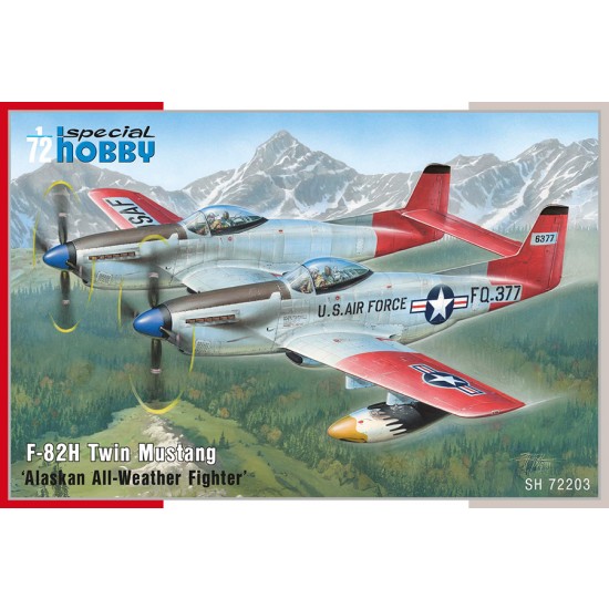 1/72 F-82H Twin Mustang Alaskan All Weather Fighter