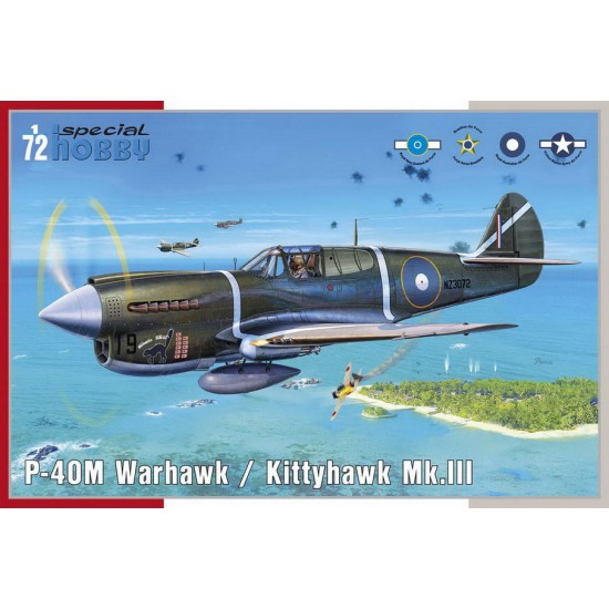 1/72 WWII Curtiss P-40M Warhawk