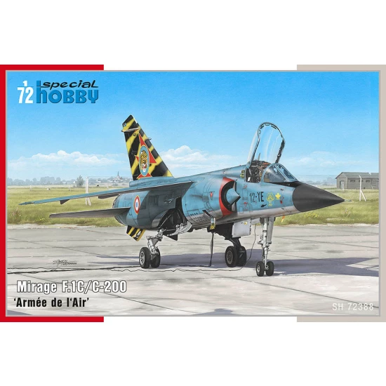 1/72 Modern French Mirage F.1C/C-200 "Armee de l"Air"