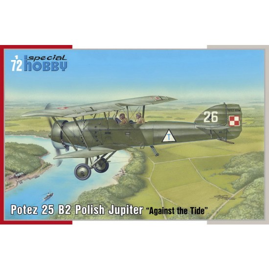 1/72 WWII Potez 25 B2 Polish Jupiter Against the Tide