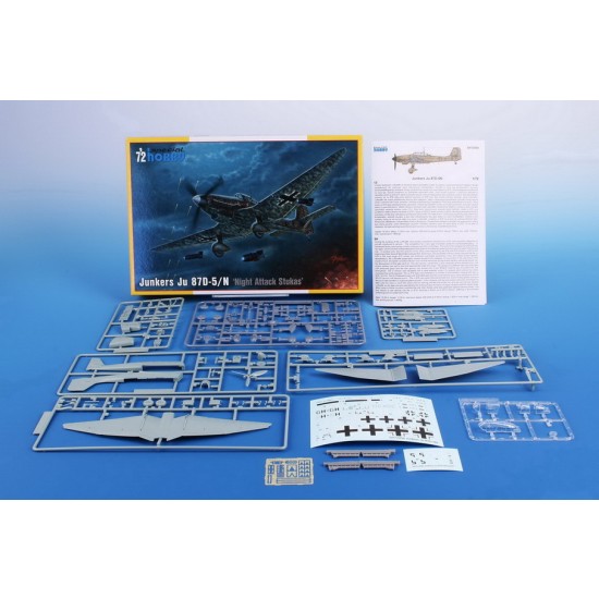 1/72 Junkers Ju 87D-5/N/D-8 Night Attack Stukas