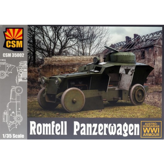 1/35 WWI Austro-Hungarian Romfell Panzerwagen