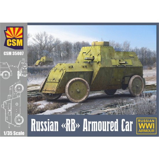 1/35 WWI Russian ''RB'' Armoured Car