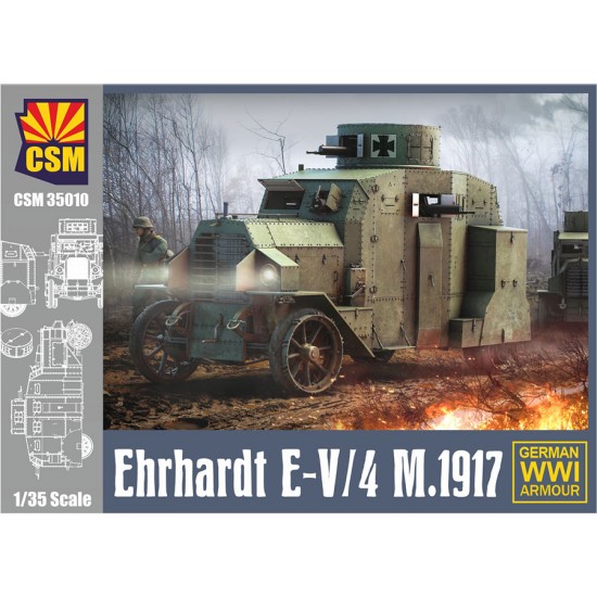 1/35 WWI German Ehrhardt E-V/4 M.1917 Armoured Car