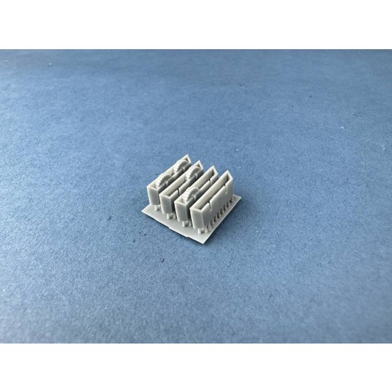 1/32 Nieuport 11/16 Port Ammo Racks for Copper State kit
