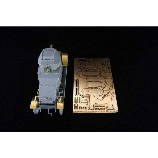 1/35 Russian Lanchester AC PhotoEtch Set for Copper State kit