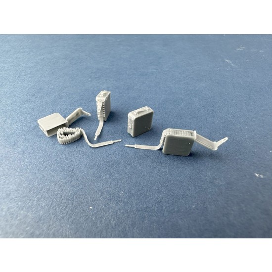 1/35 Russian Maxim MG Ammunition Boxes for Copper State Kit