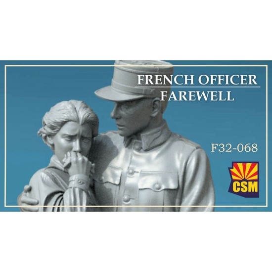 1/32 French officer - Farewell (2 figures)