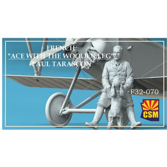 1/32 French Ace with the Wooden Leg - Paul Tarascon