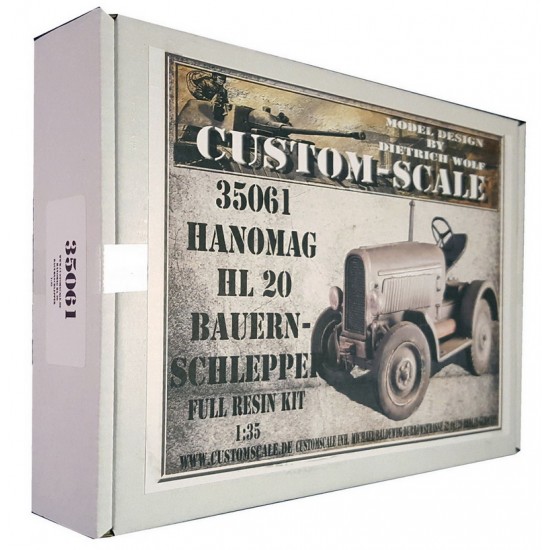 1/35 Hanomag HL20 Bauernschlepper Full Resin Kit