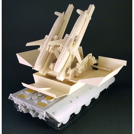 1/35 Anti-aircraft Missiles Rheintochter R-III w/Launch Base auf E-100 Conversion set for Trumpeter kit #00384