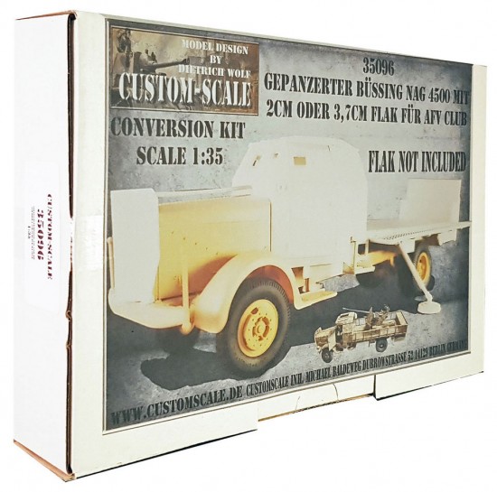 1/35 NAG 4500 with 2cm/3.7cm Flak Conversion set for AFV Club kits
