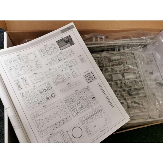 Spare Parts for 1/16 Panzerkampfwagen II Ausf L "Luchs" (without sprue Ce)