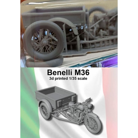 1/35 Benelli M36 (wheel spokes broken)