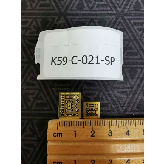 PE Sheets for 1/35 M2HB with M23 Gun Mount