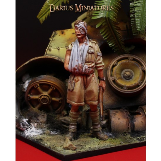 1/35 British 8th Army Wounded