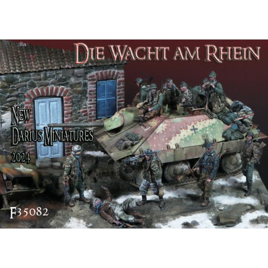 1/35 ''Die Wacht Am Rhein'' Tank Figures set