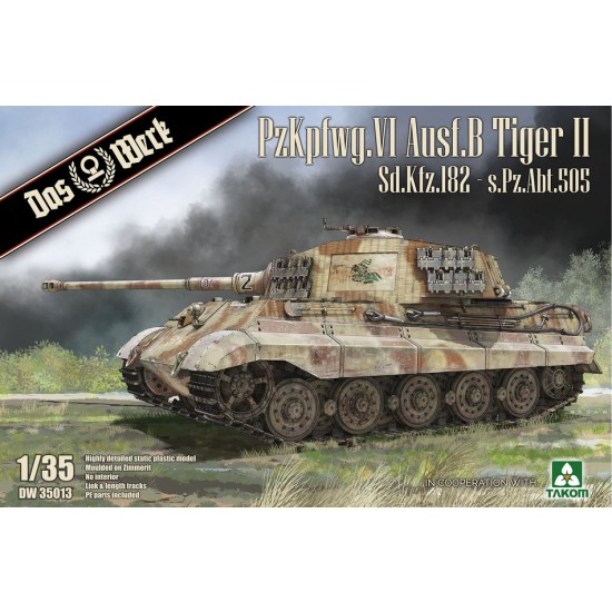 1/35 PzKpfwg. VI Ausf.B Tiger II SdKfz.182 - sPzAbt.505