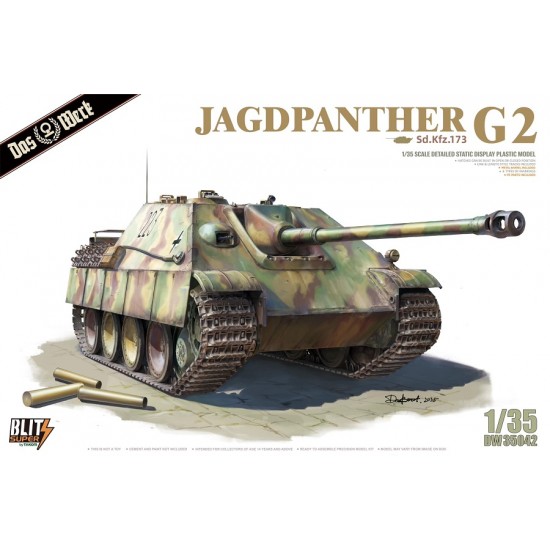 1/35 Jagdpanther G2 Self-propelled Anti-tank Gun