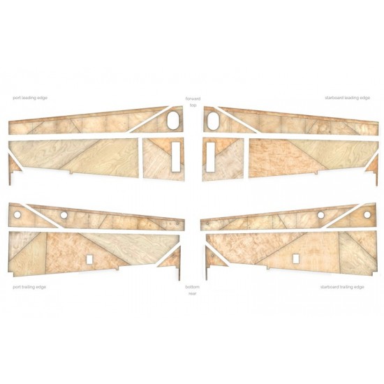 1/32 Wood Grain Decals for Ju EF-126/ 127 #DW32001