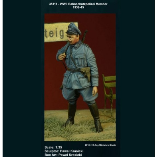 1/35 WWII Bahnschutzpolizei Member 1939-1945