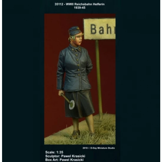 1/35 WWII Reichsbahn Helferin 1939-1945