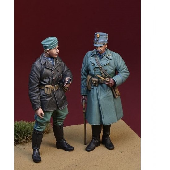 1/35 WWII Dutch Officers Holland 1940 (2 figures)