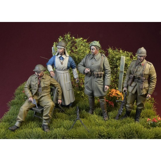 1/35 "Together Against Blitzkrieg" Belgian Army & BEF set (4 figures)