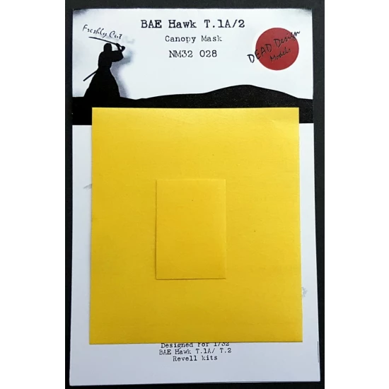 1/32 BAE Hawk Canopy Masking for Revell kits