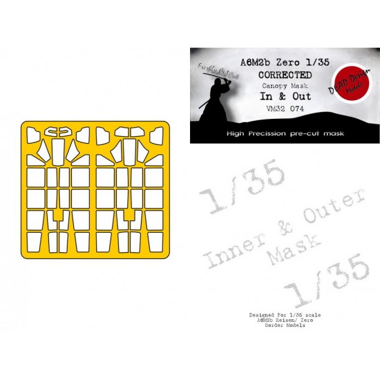 1/32 A6M2B Reisen (In n Out) Masking for Border kits