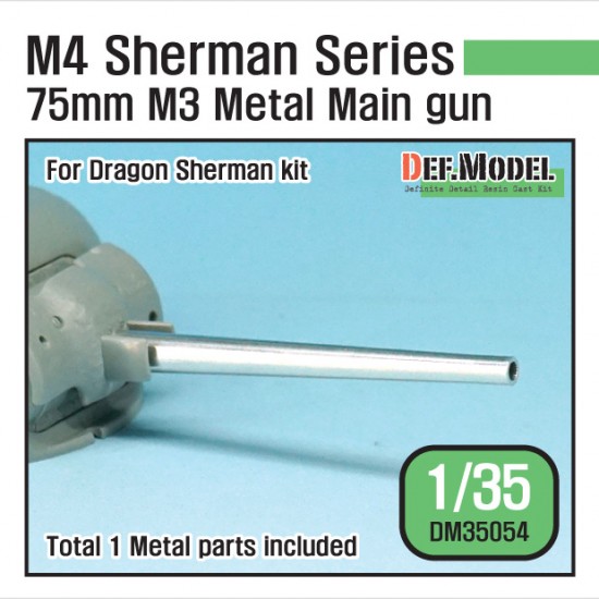 1/35 US M4 Sherman 75mm M3 Metal Barrel Set for Dragon kit